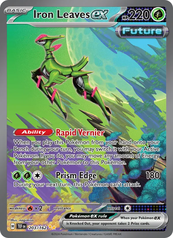 Iron Leaves ex (Temporal Forces #203/162)