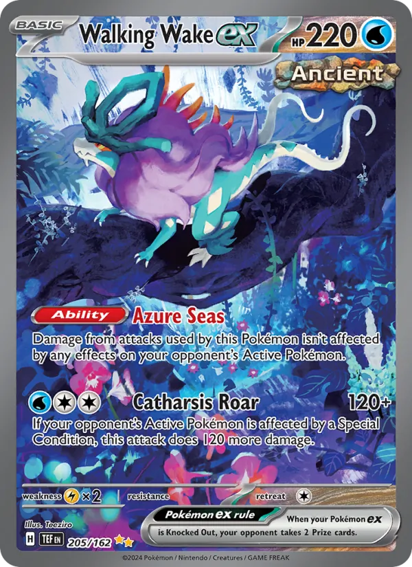 Walking Wake ex (Temporal Forces #205/162)