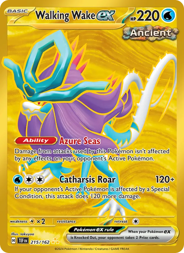 Walking Wake ex (Temporal Forces #215/162)