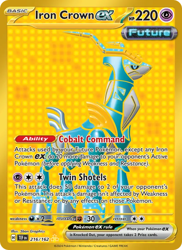 Iron Crown ex (Temporal Forces #216/162)