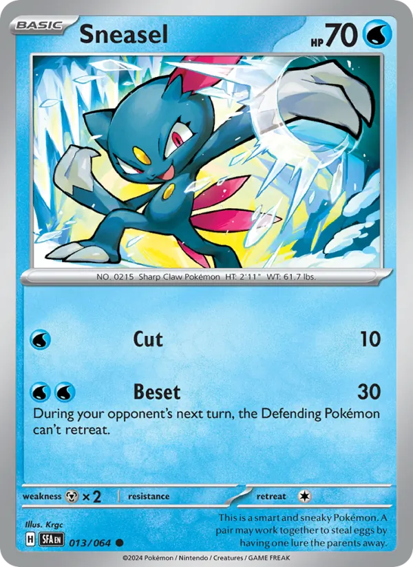 Sneasel (Shrouded Fable #013/64)
