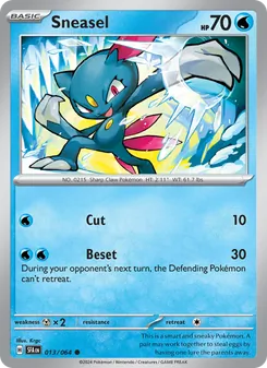 Sneasel (Shrouded Fable #013/64)