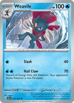 Weavile (Shrouded Fable #014/64)