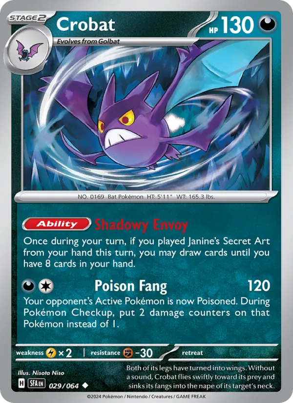 Crobat (Shrouded Fable #029/64)