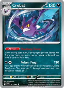 Crobat (Shrouded Fable #029/64)