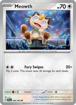Meowth (Shrouded Fable #048/64)