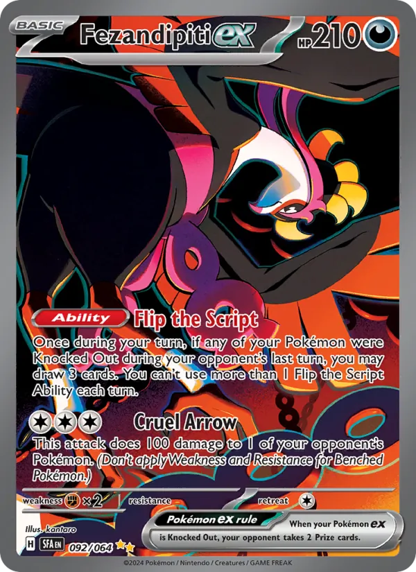 Fezandipiti ex (Shrouded Fable #092/64)