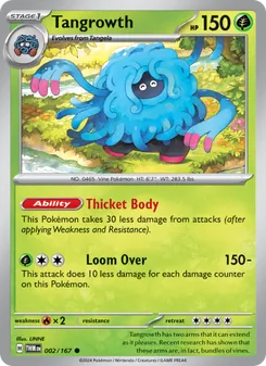 Tangrowth (Twilight Masquerade #002/167)