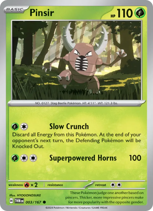 Pinsir (Twilight Masquerade #003/167)