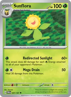 Sunflora (Twilight Masquerade #007/167)