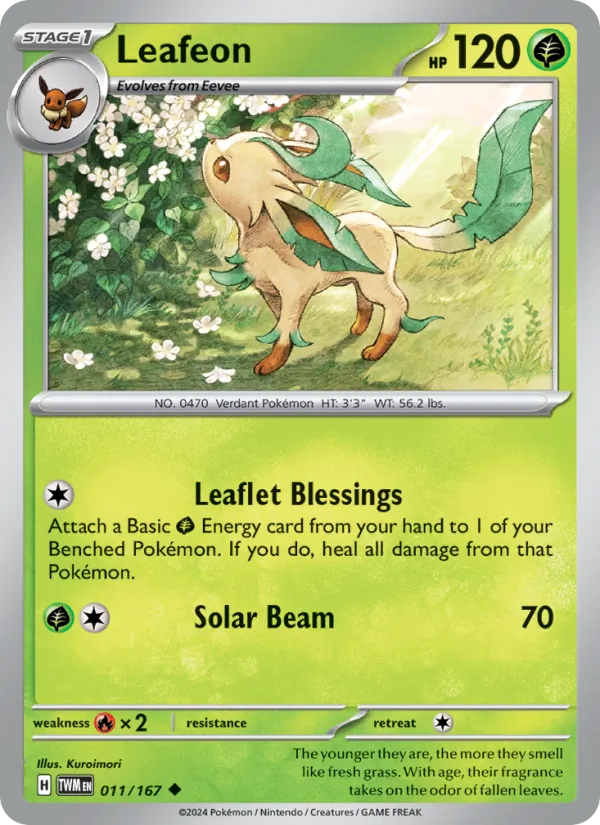 Leafeon (Twilight Masquerade #011/167)