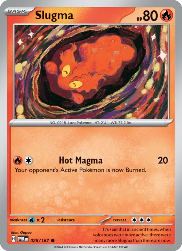 Slugma (Twilight Masquerade #028/167)