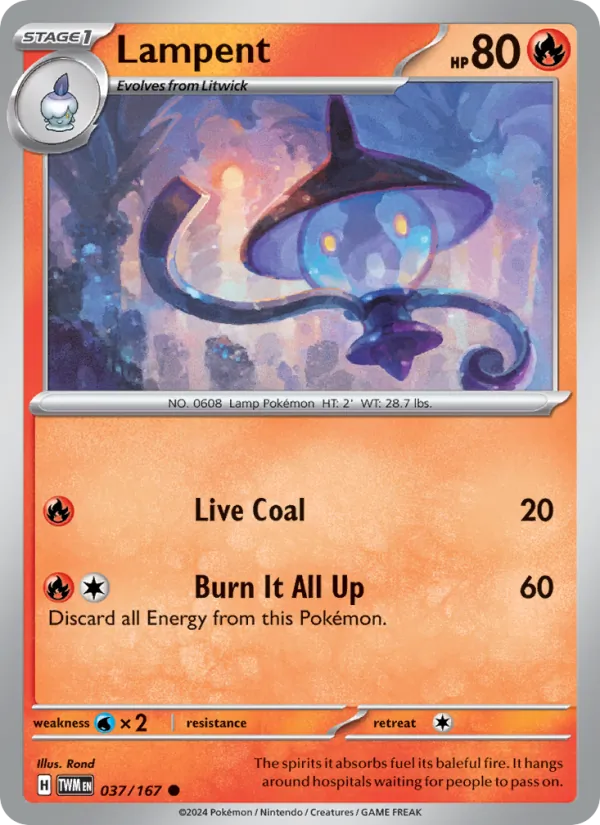 Lampent (Twilight Masquerade #037/167)
