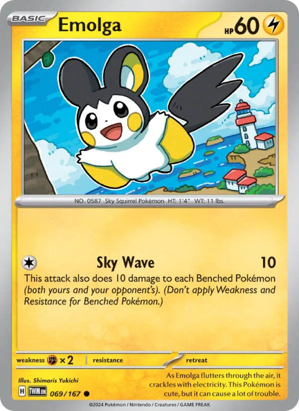 Emolga (Twilight Masquerade #069/167)