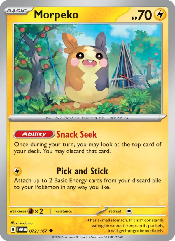 Morpeko (Twilight Masquerade #072/167)