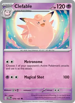 Clefable (Twilight Masquerade #079/167)