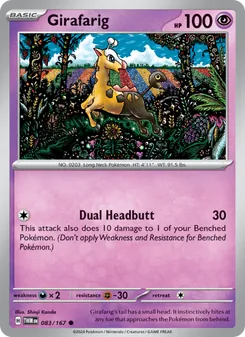Girafarig (Twilight Masquerade #083/167)