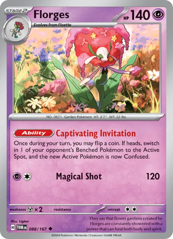 Florges (Twilight Masquerade #088/167)