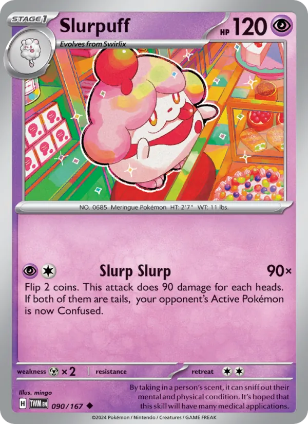 Slurpuff (Twilight Masquerade #090/167)