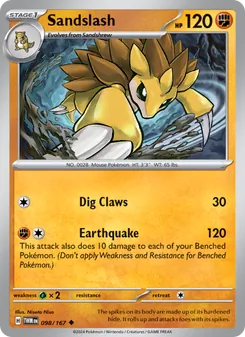 Sandslash (Twilight Masquerade #098/167)