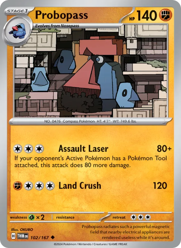 Probopass (Twilight Masquerade #102/167)