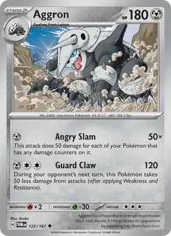 Aggron (Twilight Masquerade #122/167)