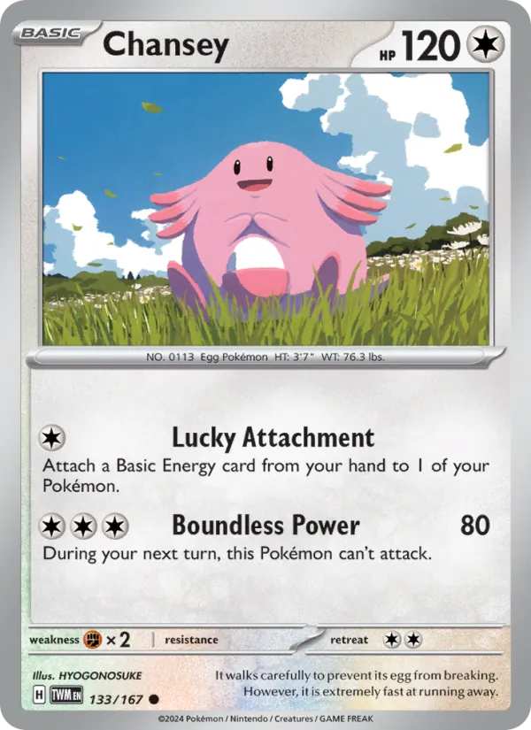 Chansey (Twilight Masquerade #133/167)