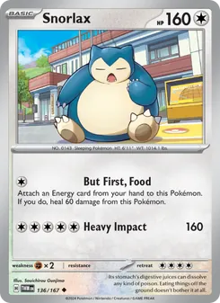 Snorlax (Twilight Masquerade #136/167)