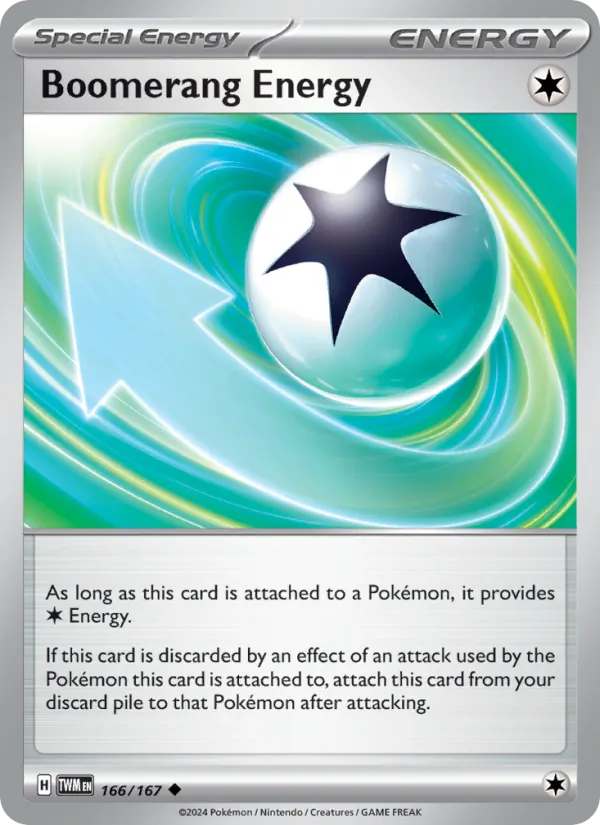 Boomerang Energy (Twilight Masquerade #166/167)