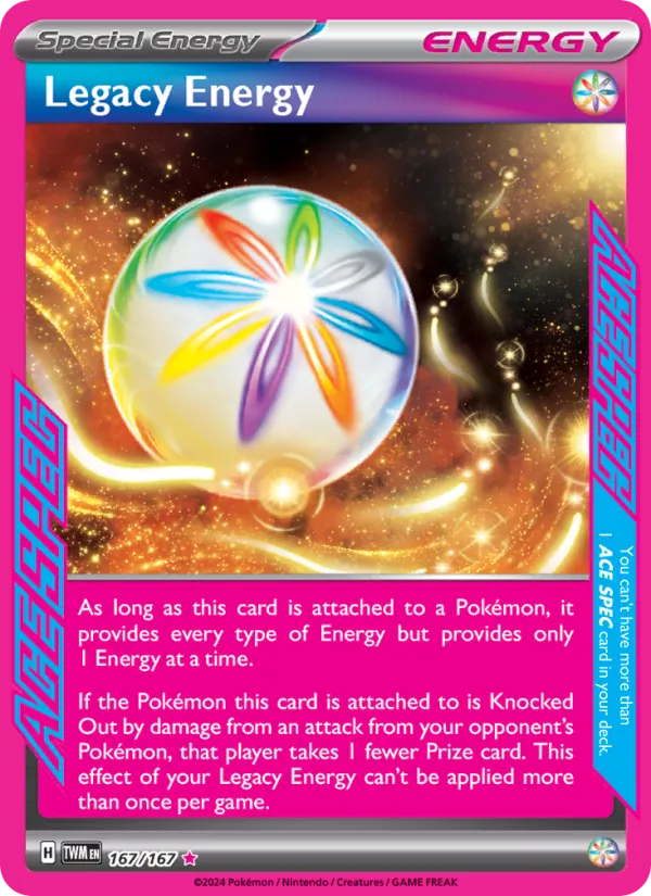 Legacy Energy (Twilight Masquerade #167/167)