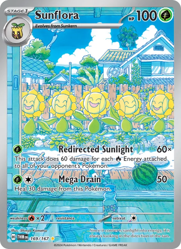 Sunflora (Twilight Masquerade #169/167)