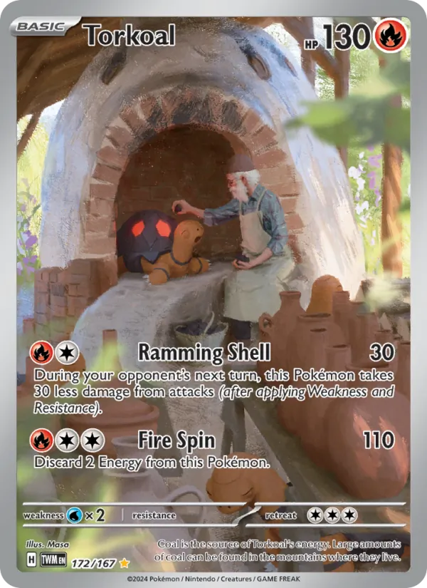Torkoal (Twilight Masquerade #172/167)