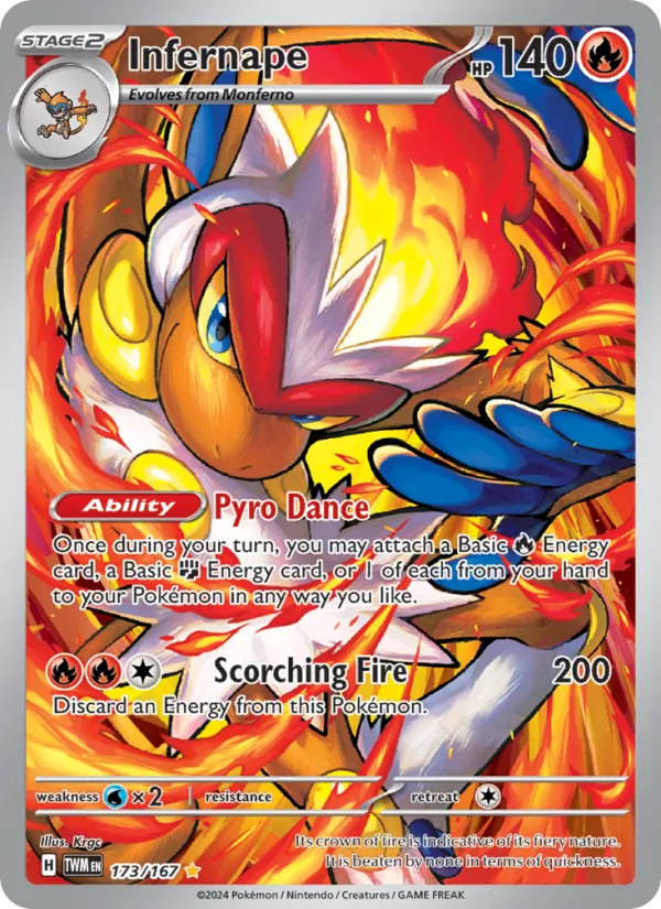 Infernape (Twilight Masquerade #173/167)
