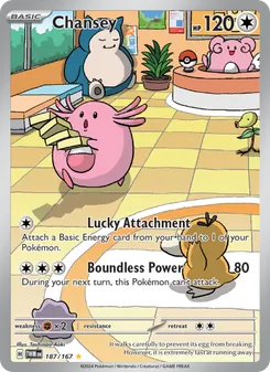 Chansey (Twilight Masquerade #187/167)