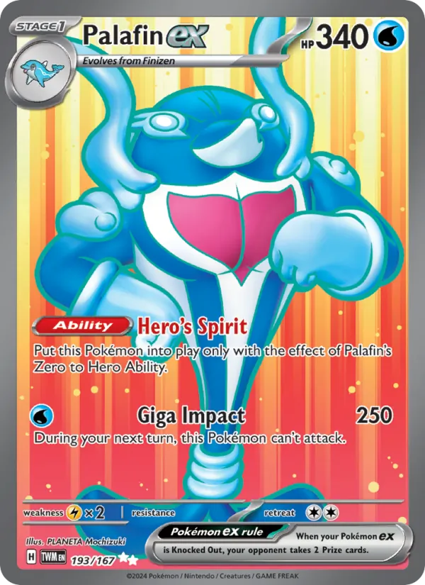 Palafin ex (Twilight Masquerade #193/167)