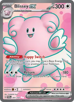 Blissey ex (Twilight Masquerade #201/167)