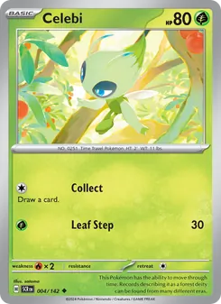 Celebi (Stellar Crown #004/142)