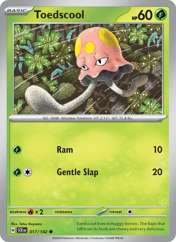 Toedscool (Stellar Crown #017/142)