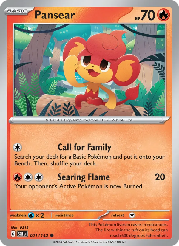 Pansear (Stellar Crown #021/142)