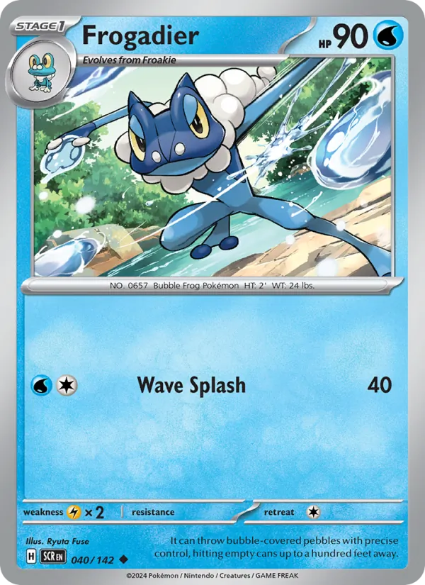 Frogadier (Stellar Crown #040/142)