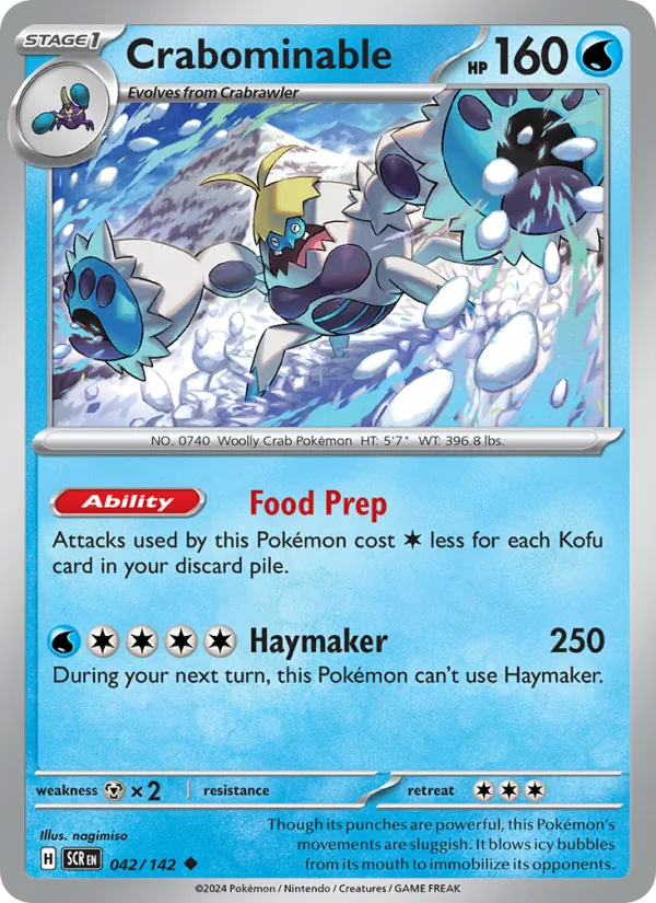 Crabominable (Stellar Crown #042/142)