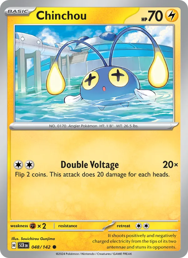 Chinchou (Stellar Crown #048/142)