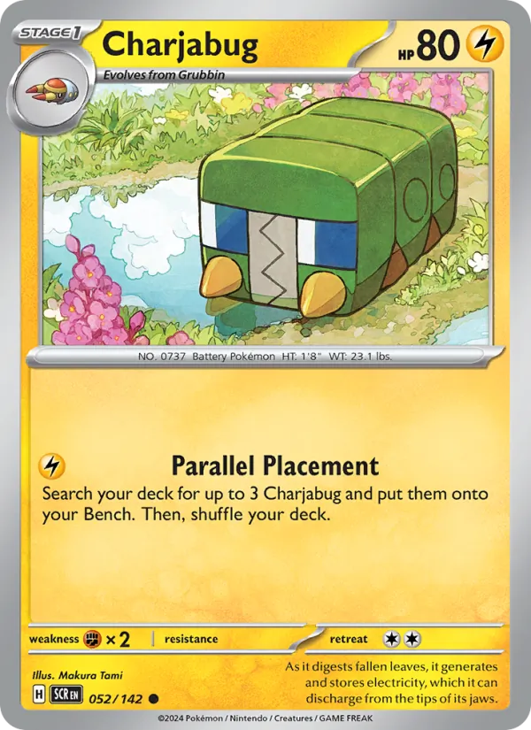 Charjabug (Stellar Crown #052/142)