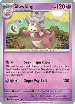Slowking (Stellar Crown #058/142)