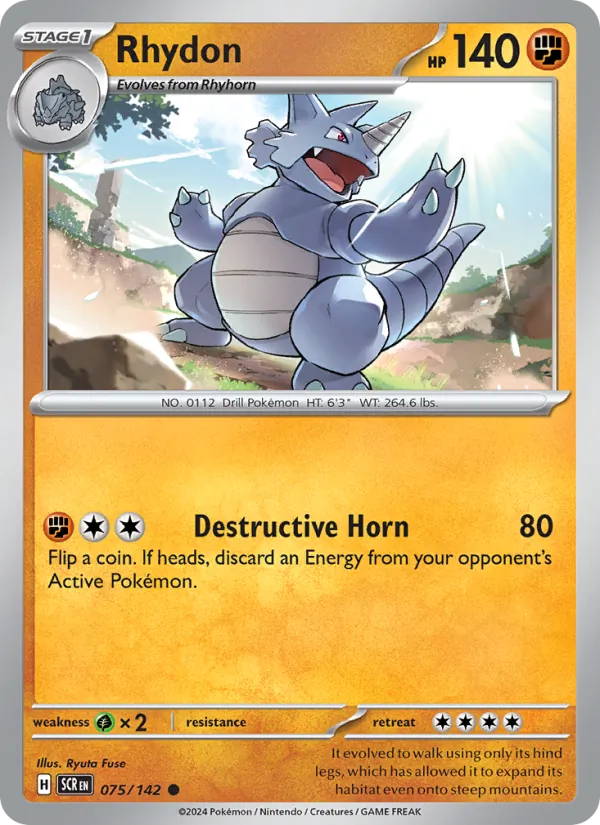 Rhydon (Stellar Crown #075/142)