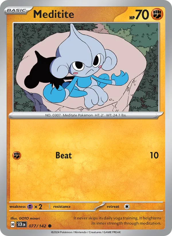 Meditite (Stellar Crown #077/142)