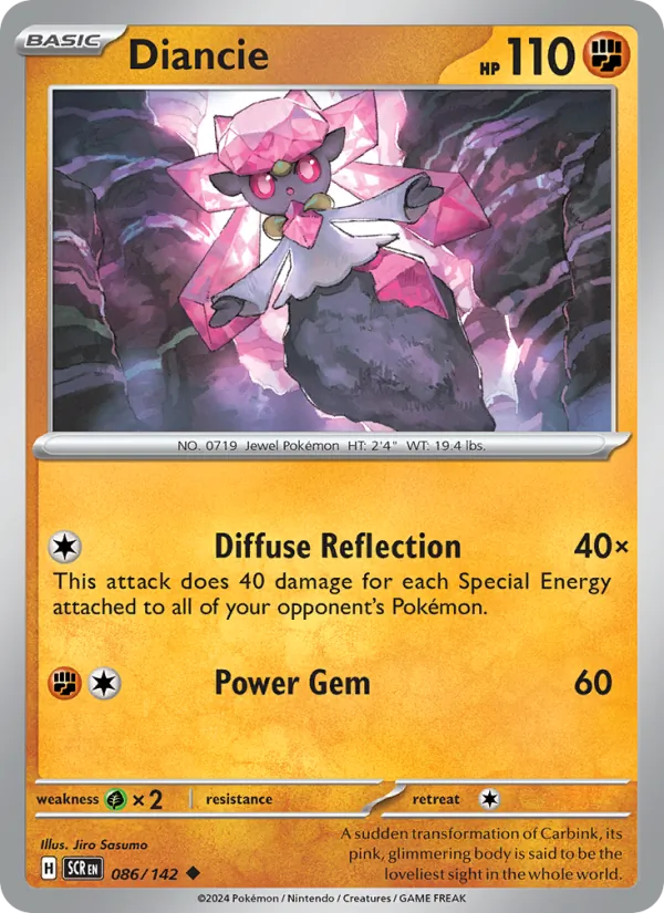 Diancie (Stellar Crown #086/142)
