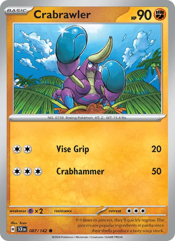 Crabrawler (Stellar Crown #087/142)