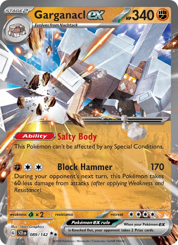 Garganacl ex (Stellar Crown #089/142)