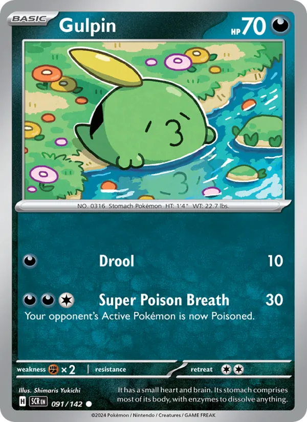 Gulpin (Stellar Crown #091/142)